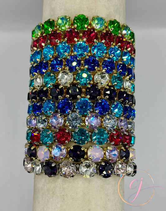 Luxe Crystal Stretchy Bracelet- 23 Colors!!!!