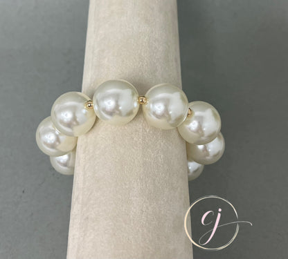 Large Pearl Magnetic Bracelet 20 mm