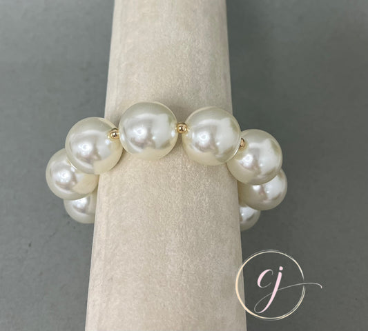 Large Pearl Magnetic Bracelet 20 mm