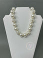 Large Pearl Bead Magnetic Necklace