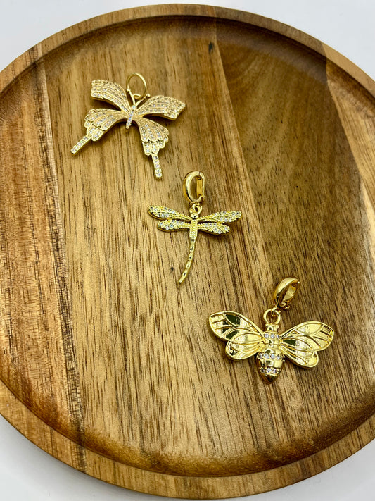 Flutter Charms- 3 Styles