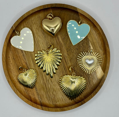 Heart Charms- Multiple Styles