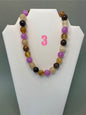 Large Multi Colored Bead Necklace