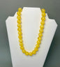 Large Single Color Bead Necklace
