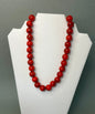 Large Single Color Bead Necklace