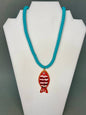 Beaded Fish Necklace