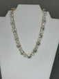 Magnetic Multi Size Crystal Necklace- 3 colors