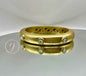 Double Sided Matte Gold Cuff