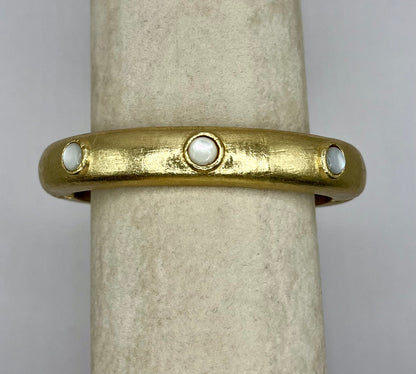 Double Sided Matte Gold Cuff
