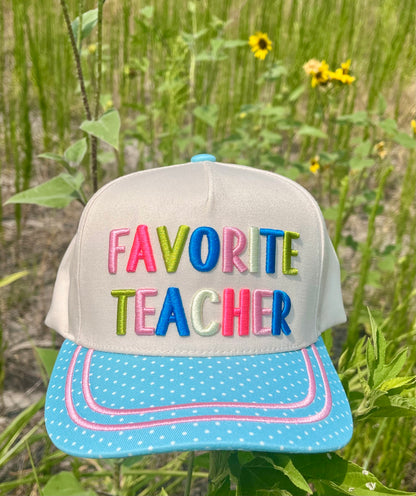Favorite Teacher Trucker Hat