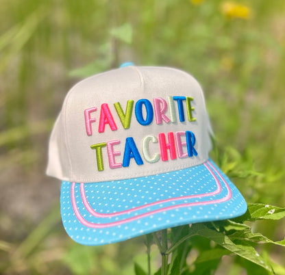 Favorite Teacher Trucker Hat