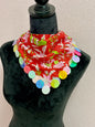 Handmade Sequin Fabric Scarf