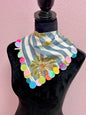 Handmade Sequin Fabric Scarf