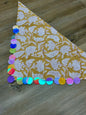 Handmade Sequin Fabric Scarf