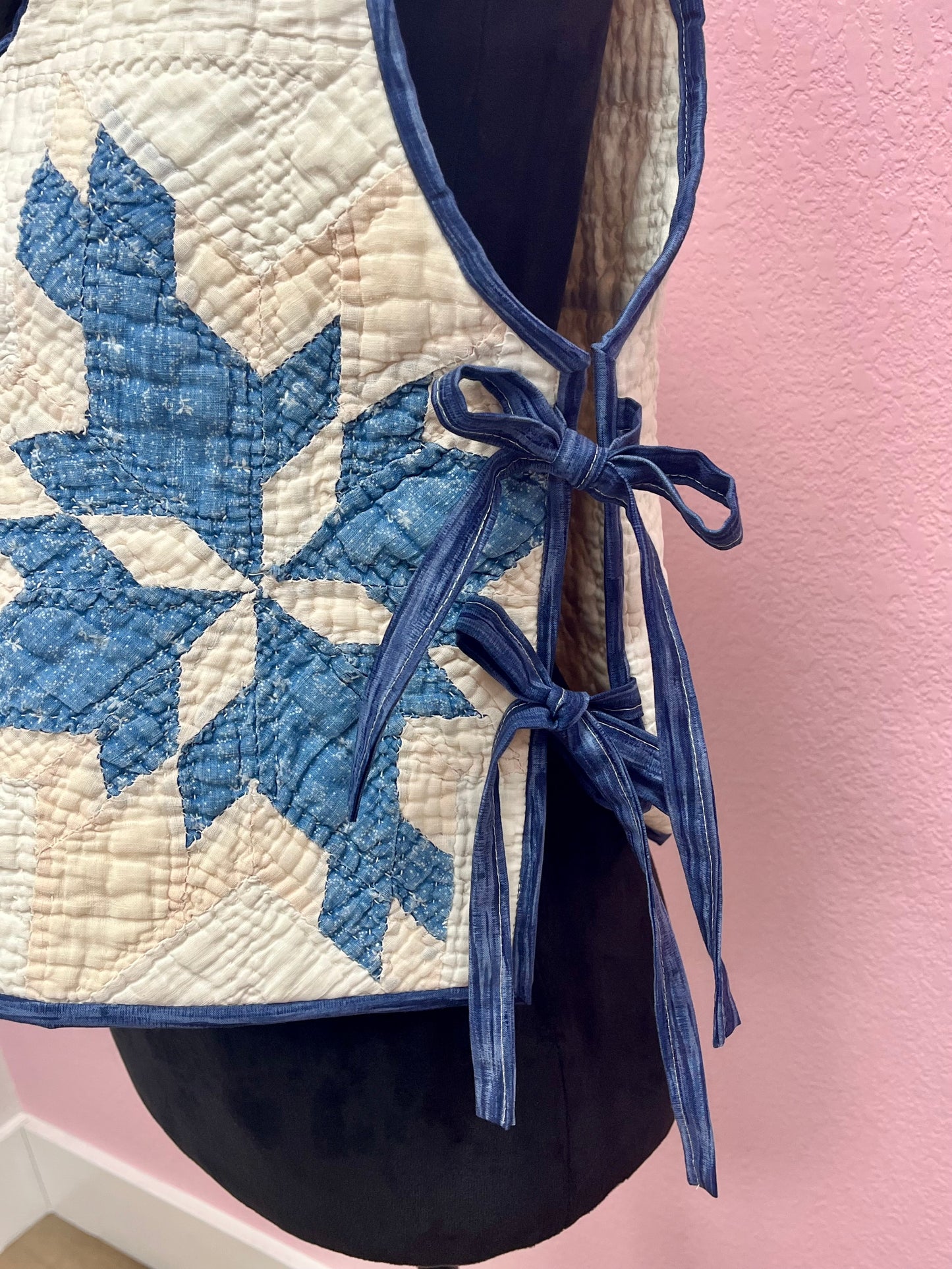 Handmade Quilted Vest #344