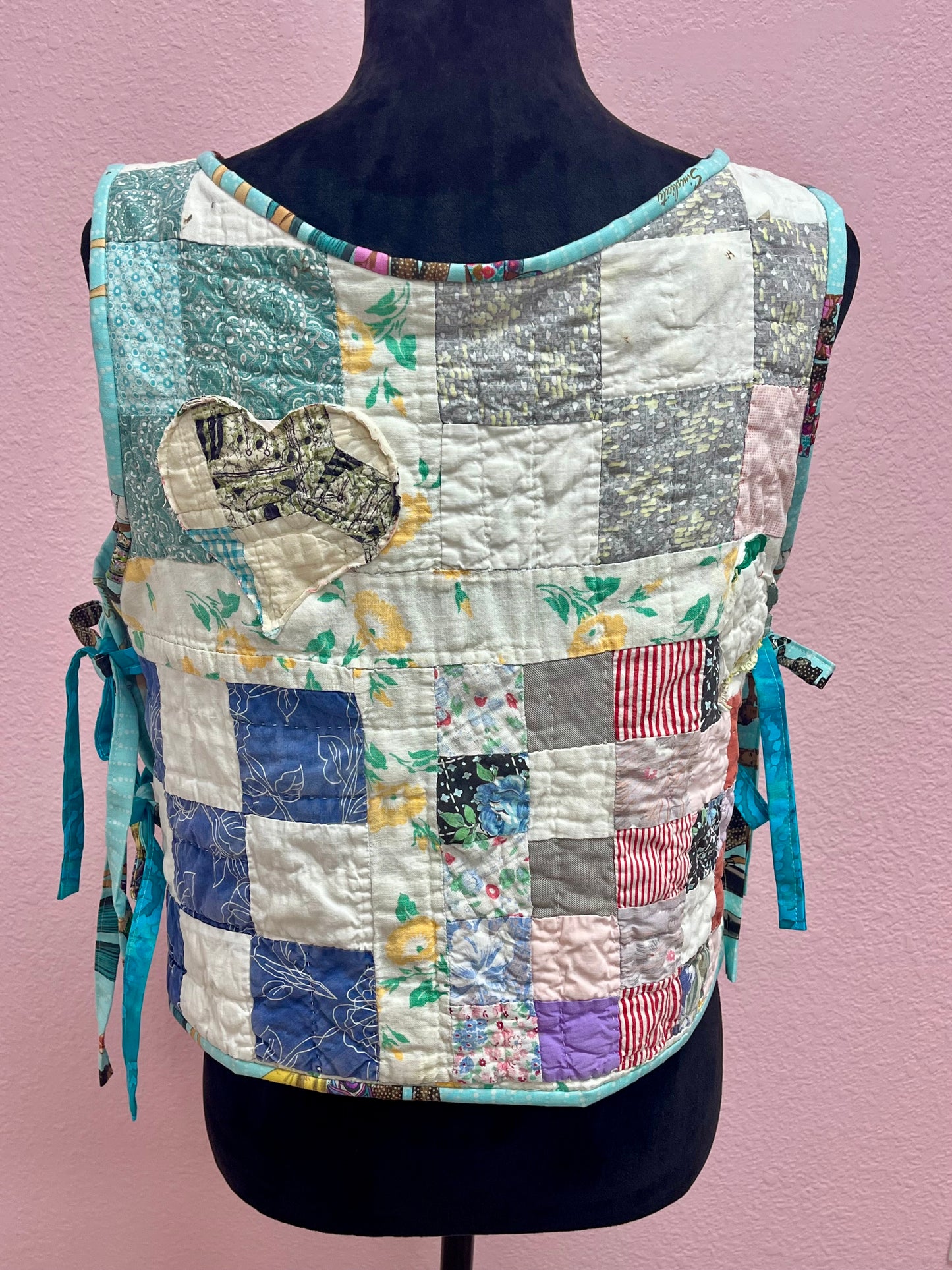 Handmade Quilted Vest #337