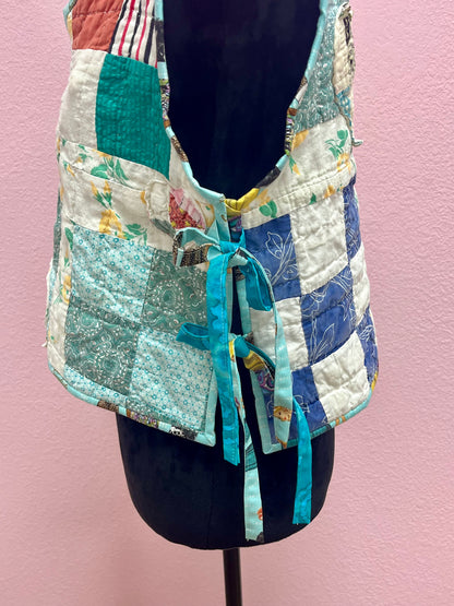 Handmade Quilted Vest #337