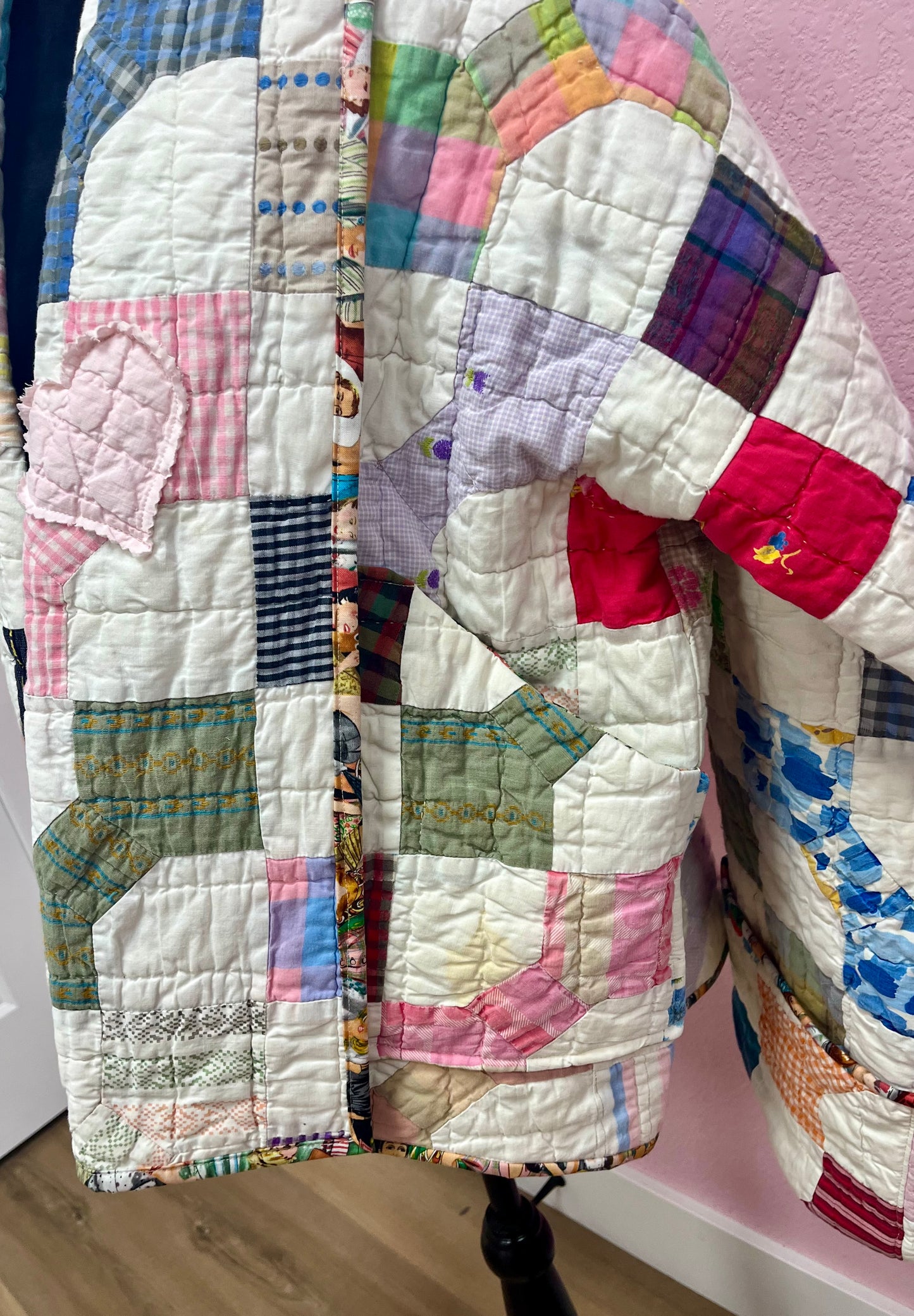 Handmade Quilted Jacket  #366