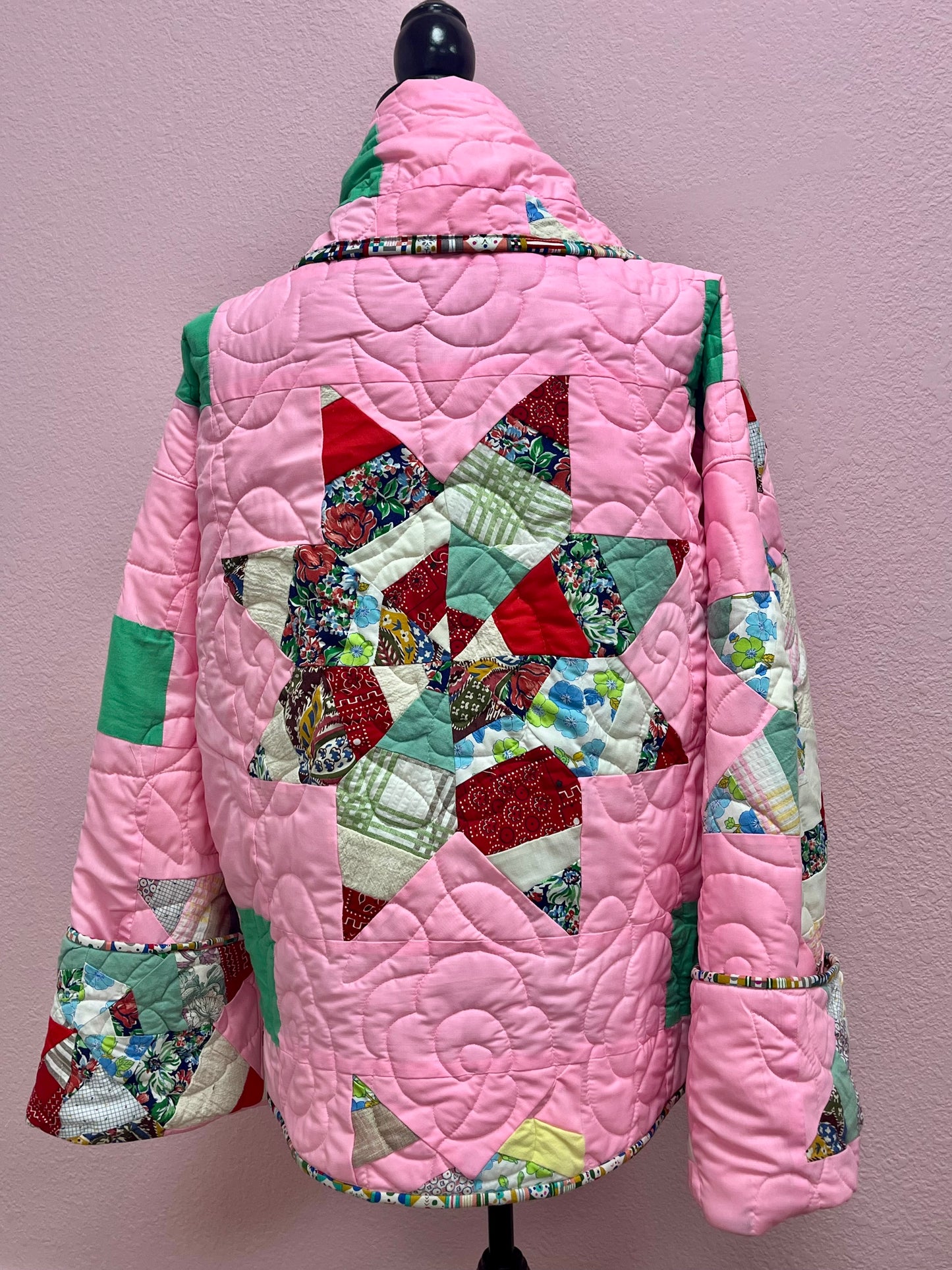 Handmade Quilted Jacket  #223