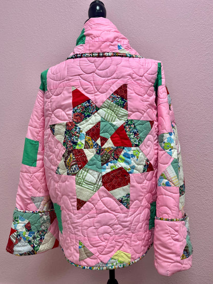 Handmade Quilted Jacket  #223