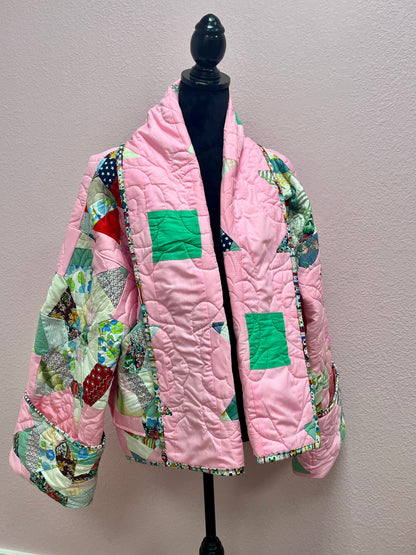 Handmade Quilted Jacket  #223