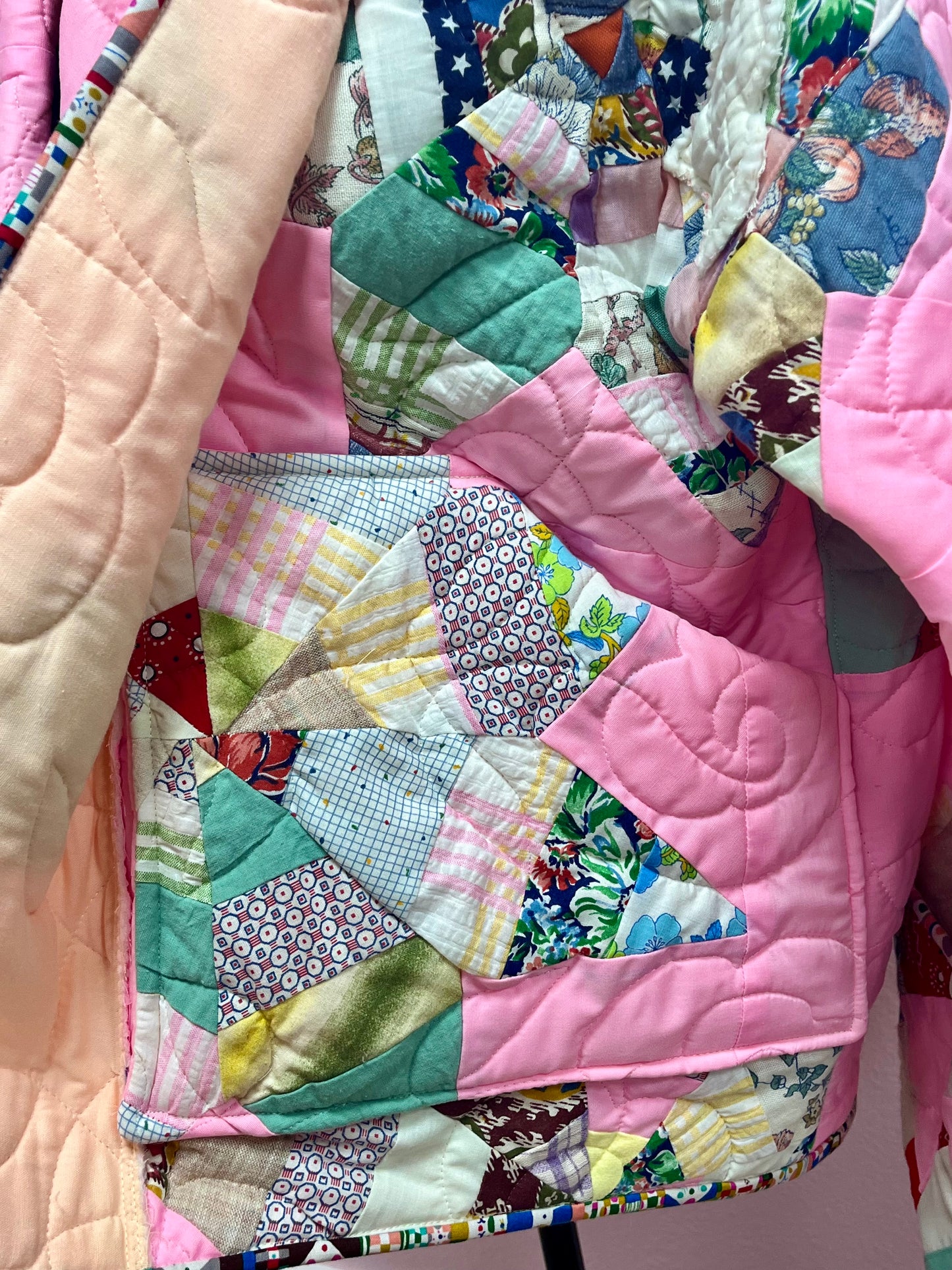 Handmade Quilted Jacket  #223