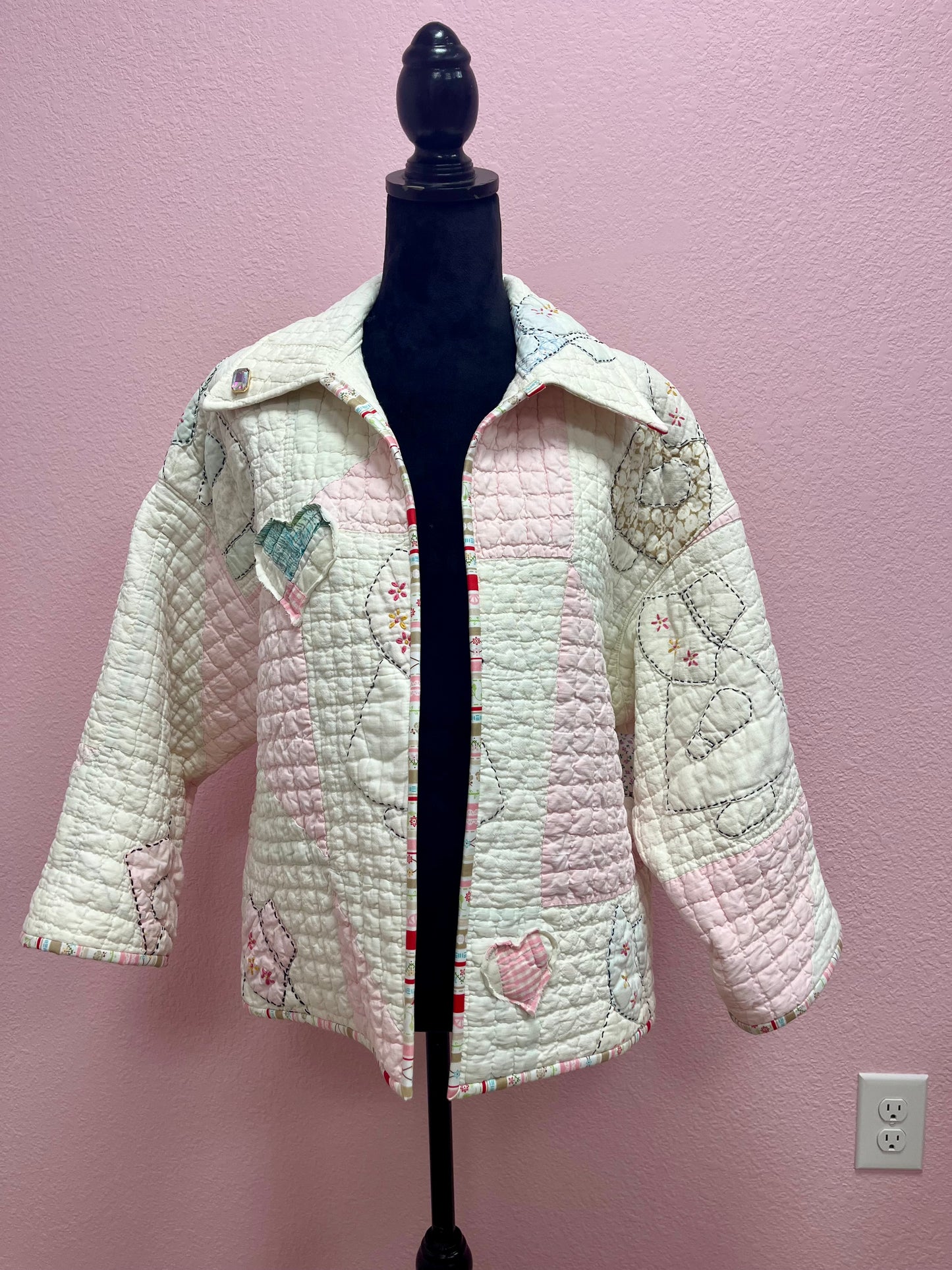 Handmade Quilted Jacket  #388