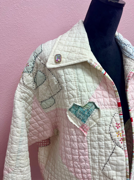 Handmade Quilted Jacket  #388