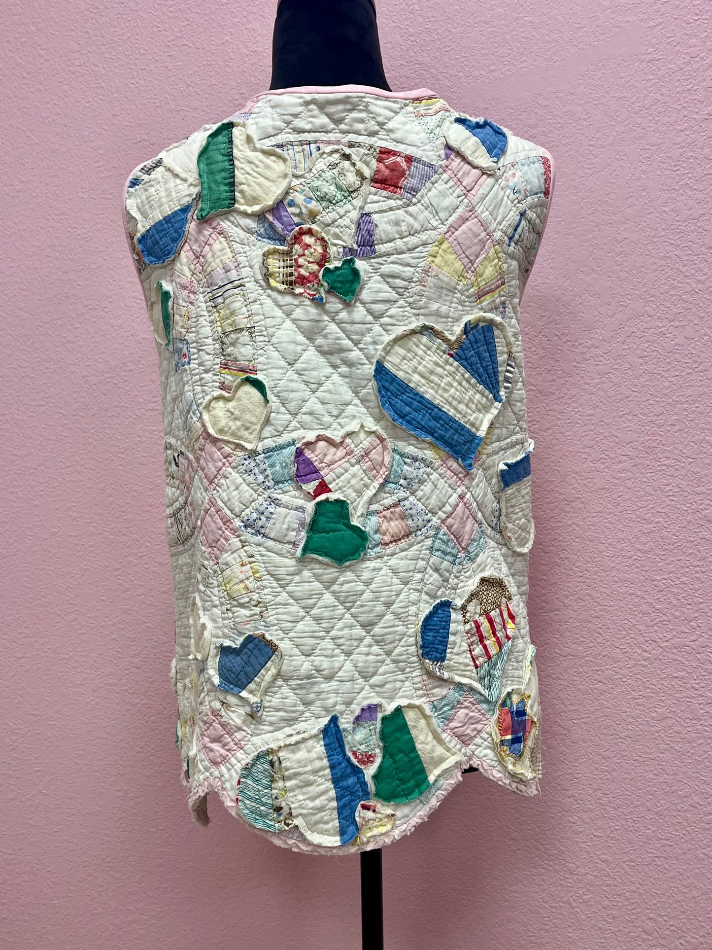Handmade Quilted Vest  #386