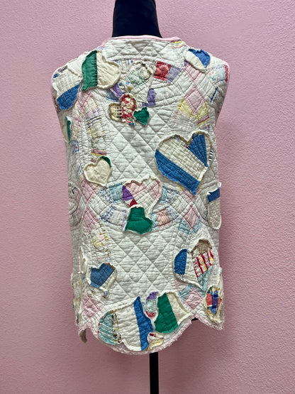 Handmade Quilted Vest  #386