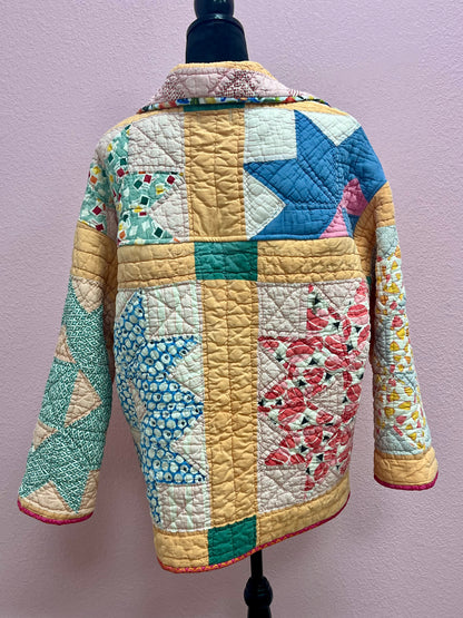 Handmade Quilted Jacket #396