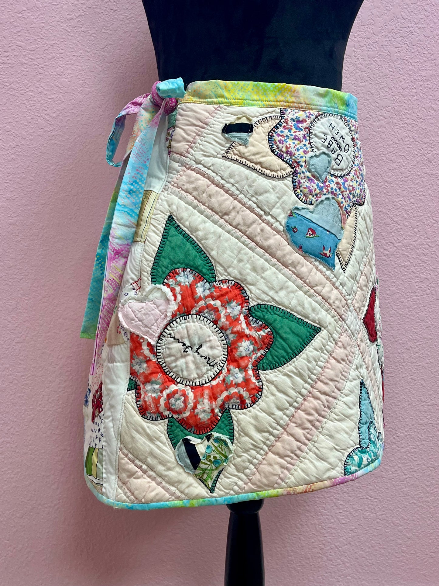 Handmade Quilted Skirt #320