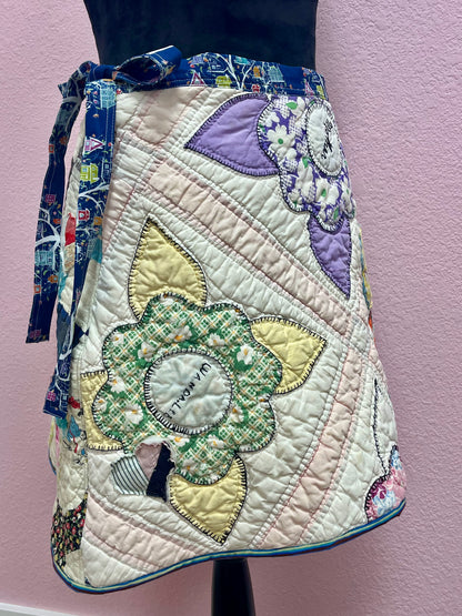 Handmade Quilted Skirt #336