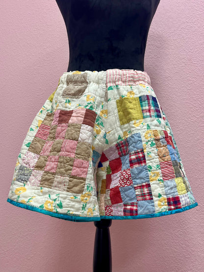 Handmade Quilted Shorts #330