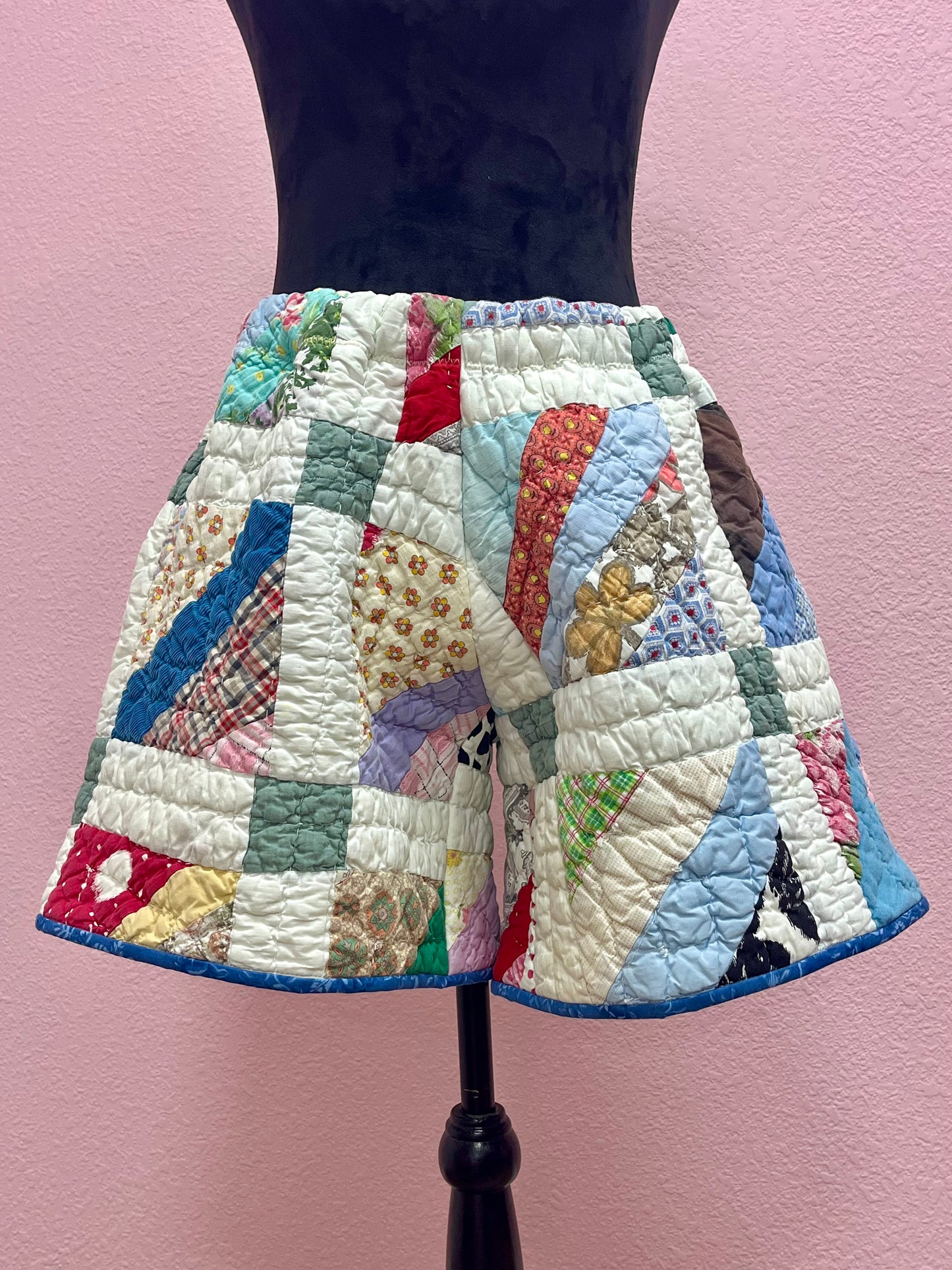 Handmade Quilted Shorts #393