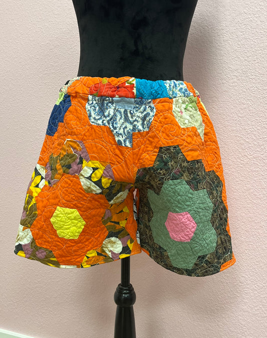 Handmade Quilted Shorts #170