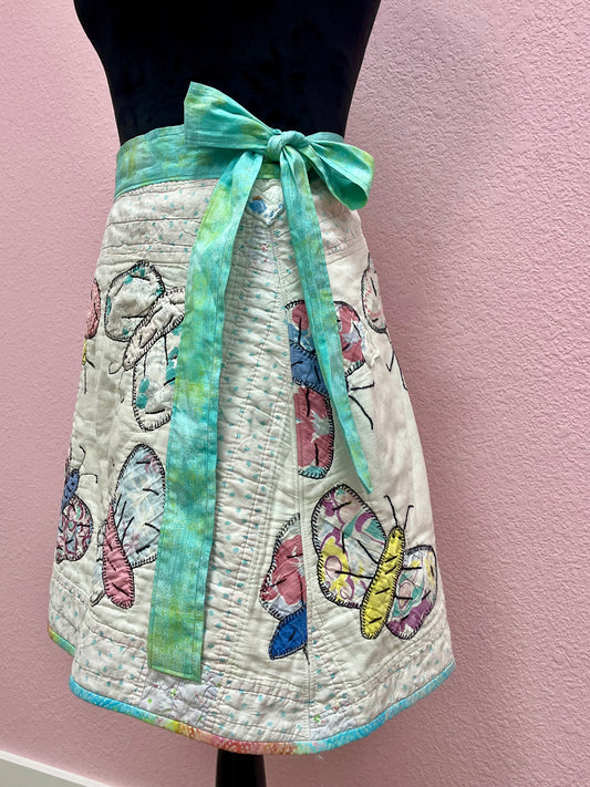 Handmade Quilted Skirt #180