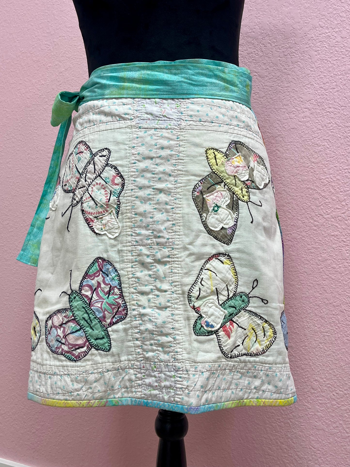 Handmade Quilted Skirt #180