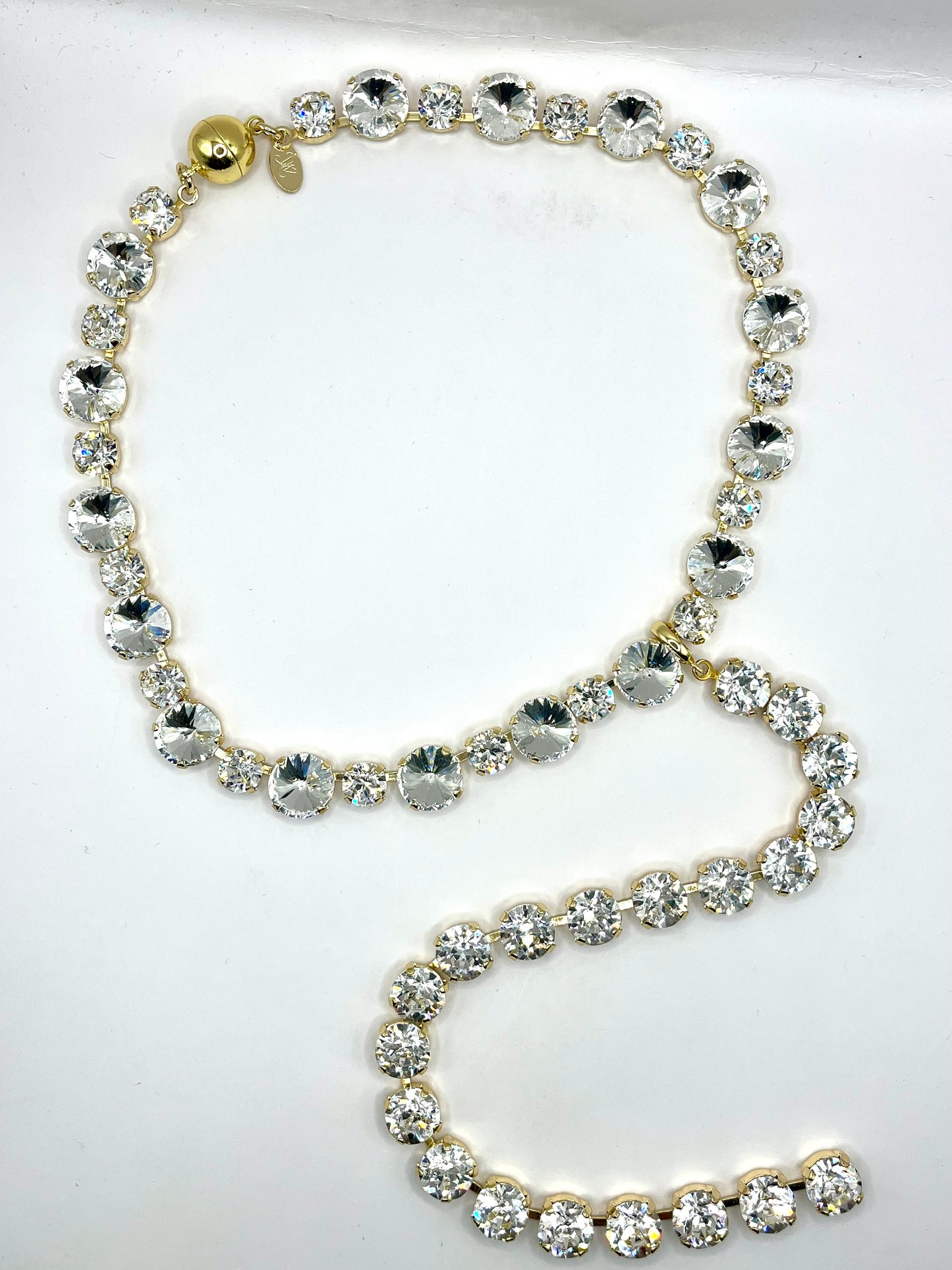 Luxe Crystal Lariat (3 colors)