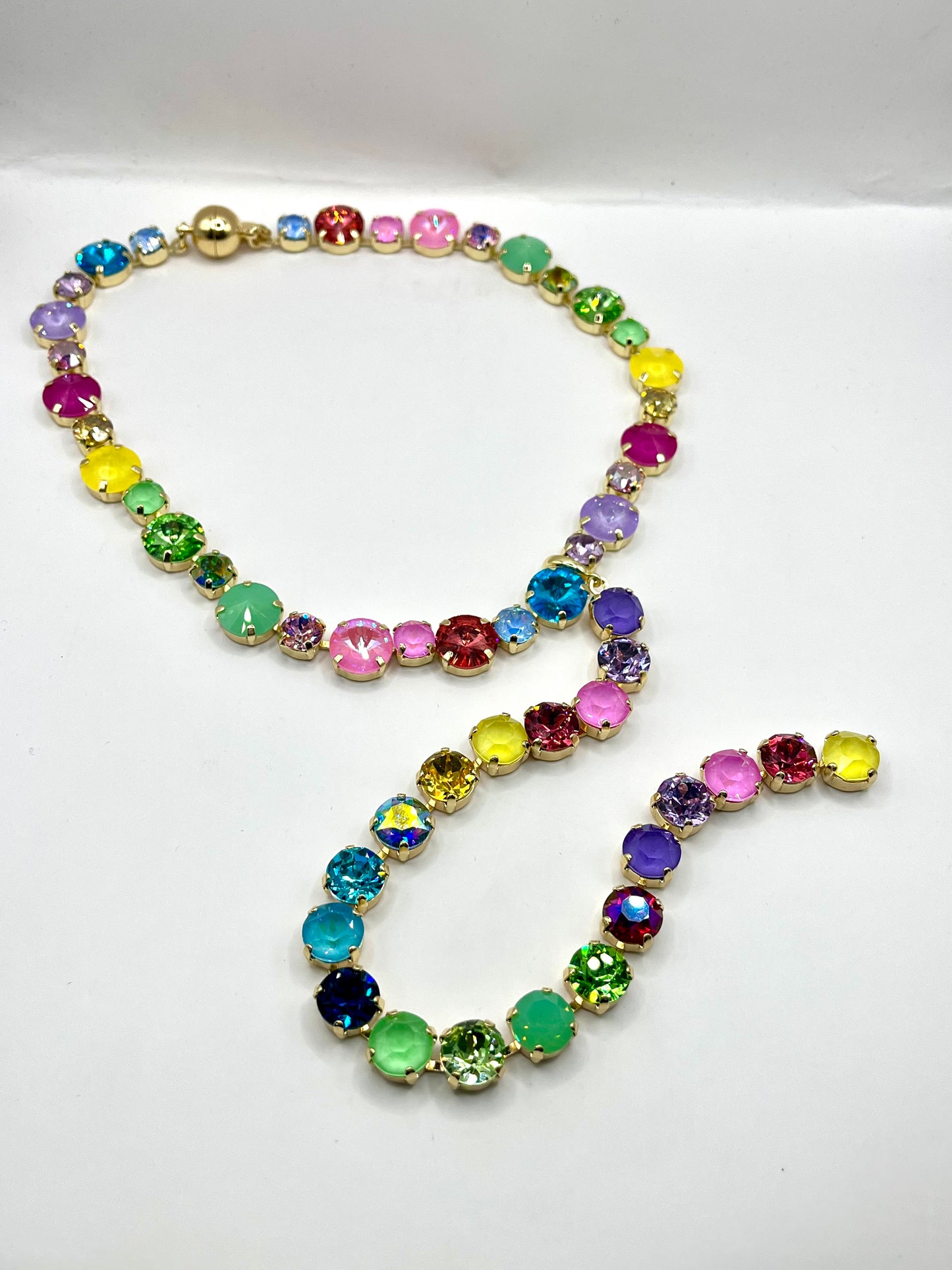 Luxe Crystal Lariat (3 colors)