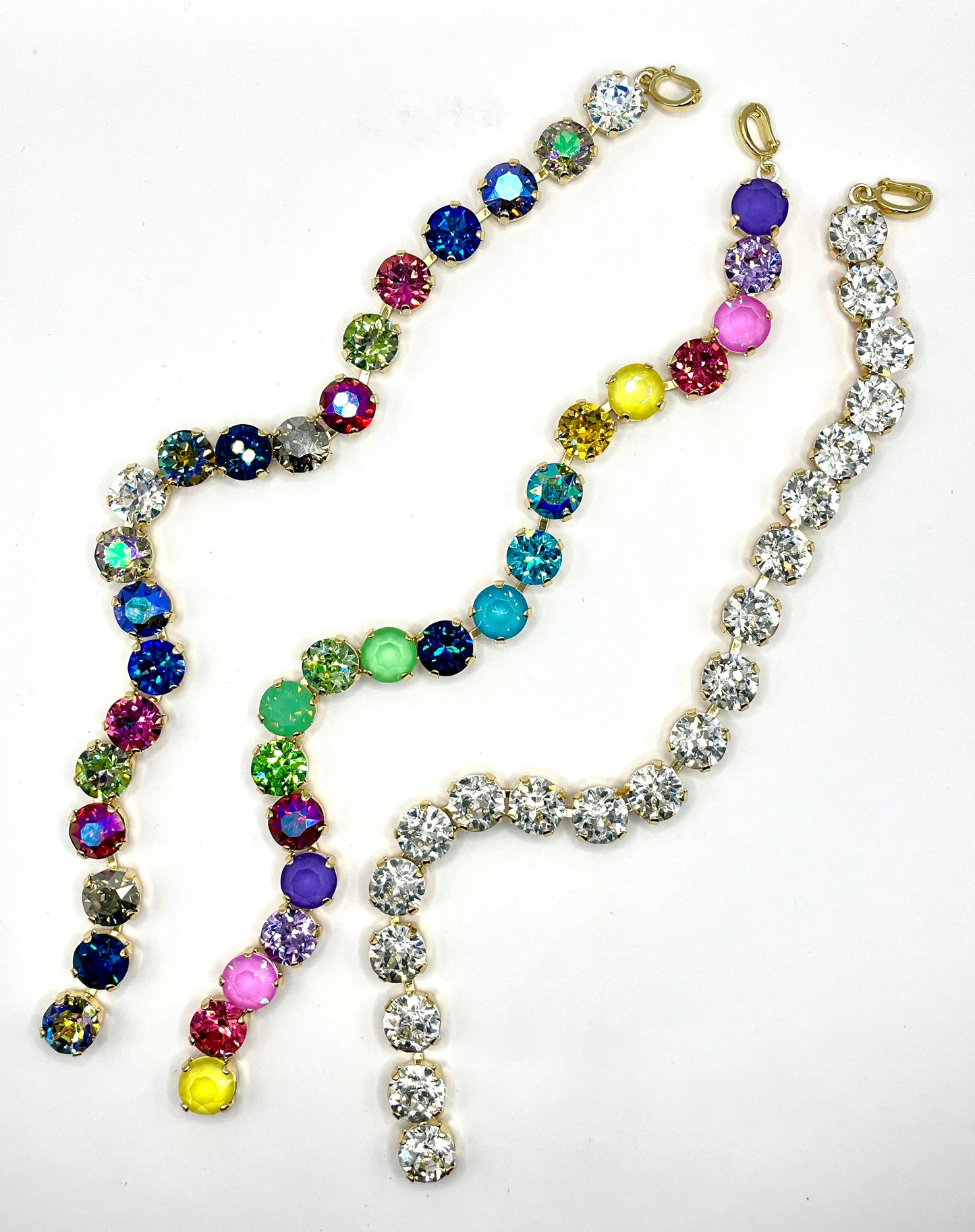 Luxe Crystal Lariat (3 colors)