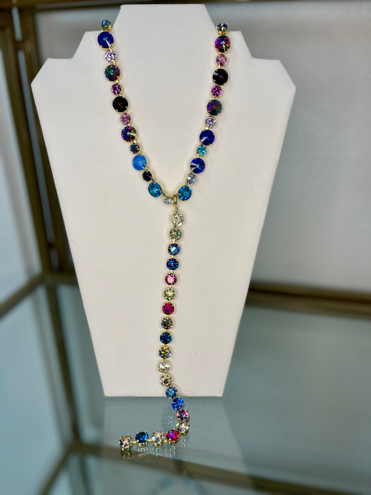 Luxe Crystal Lariat (3 colors)