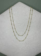 18" Lux Gold/Silver Chain