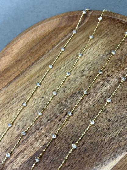 18" Lux Gold/Silver Chain