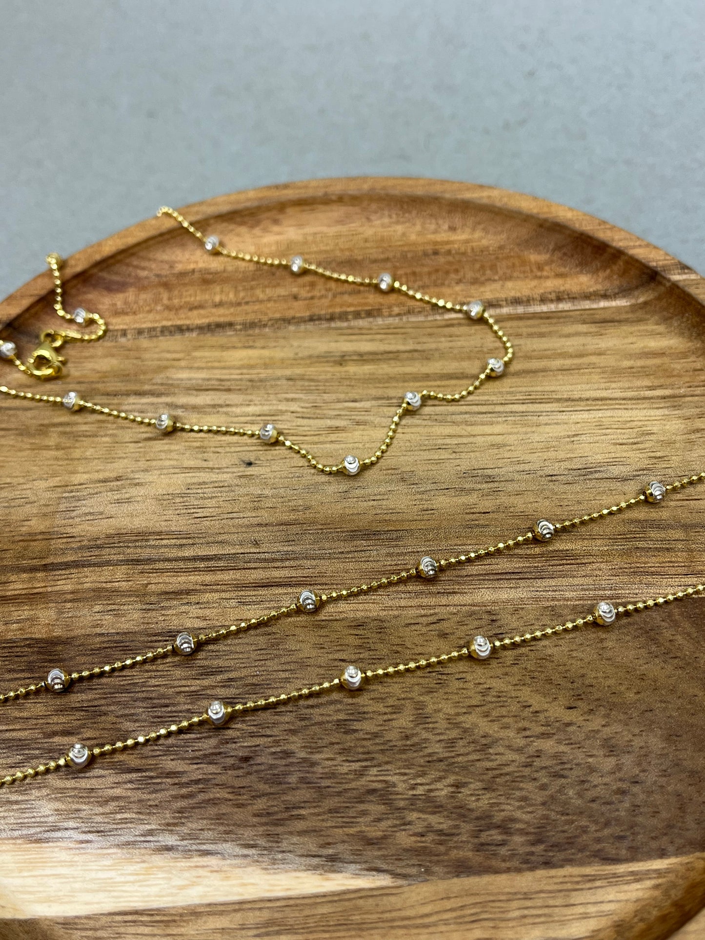 18" Lux Gold/Silver Chain