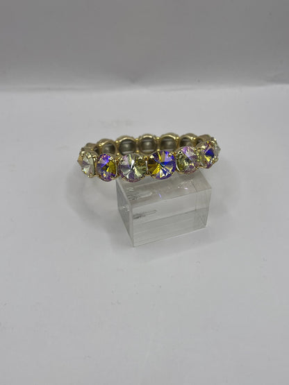 Large Crystal Stretchy Bracelet- 8 colors