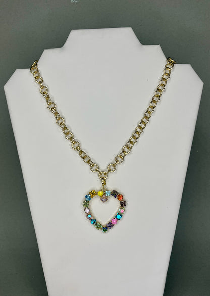 Gold Matte Medium Link Chain
