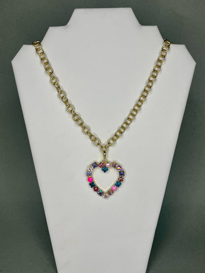 Gold Matte Medium Link Chain