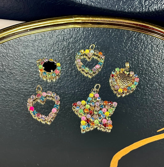Luxe Crystal Removable Charms