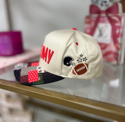 Red Game Day Hat
